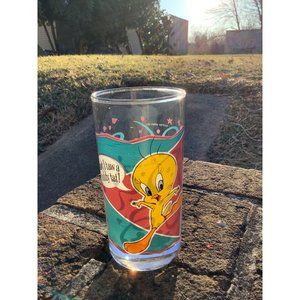 Vintage Tweety “I Thought I Saw A Poody Cat” Shot Glass